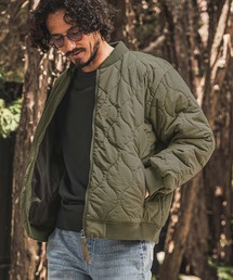 wjk reluxe（ダブルジェーケーリラックス）の「mj11775- Gourd Quilted Blouson キルティングブルゾン(WR26W-05)（ブルゾン）」