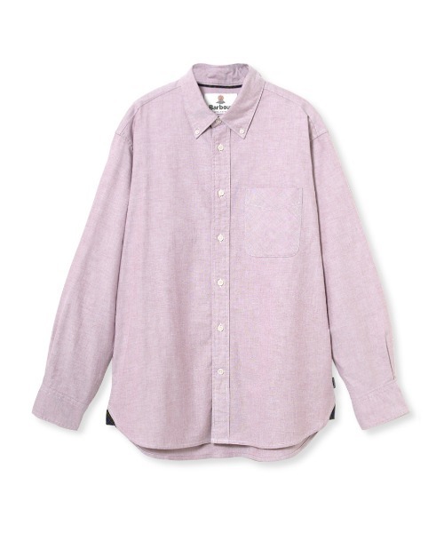 Barbour(バブアー)の「公式ショップ限定|Authenticオックスフォードシャツ(シャツ/ブラウス・メンズ・ライトベージュ/ブルー/グリーン/レッド・X-LARGE/SMALL/LARGE/MEDIUM)」の4枚目の写真