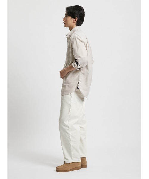 Barbour(バブアー)の「公式ショップ限定|Authenticオックスフォードシャツ(シャツ/ブラウス・メンズ・ライトベージュ/ブルー/グリーン/レッド・X-LARGE/SMALL/LARGE/MEDIUM)」の6枚目の写真