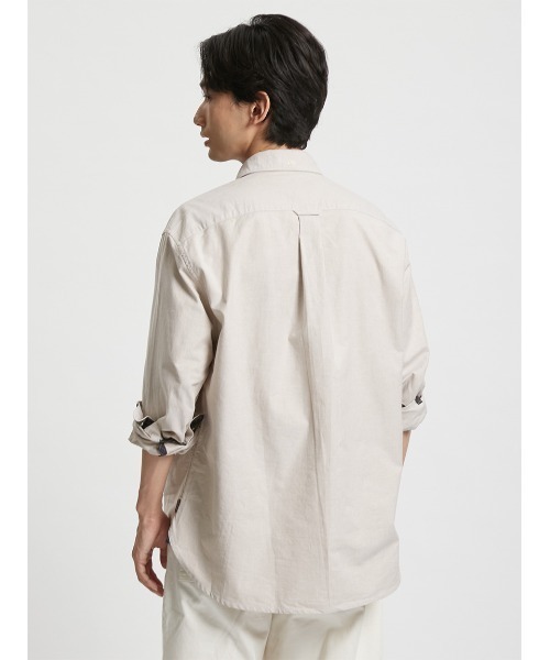 Barbour(バブアー)の「公式ショップ限定|Authenticオックスフォードシャツ(シャツ/ブラウス・メンズ・ライトベージュ/ブルー/グリーン/レッド・X-LARGE/SMALL/LARGE/MEDIUM)」の10枚目の写真