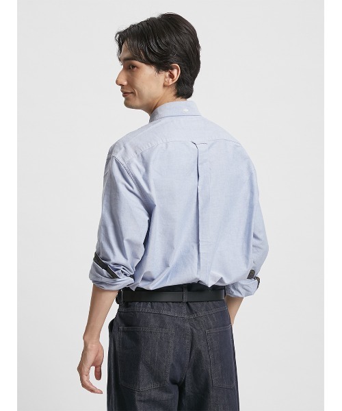 Barbour(バブアー)の「公式ショップ限定|Authenticオックスフォードシャツ(シャツ/ブラウス・メンズ・ライトベージュ/ブルー/グリーン/レッド・X-LARGE/SMALL/LARGE/MEDIUM)」の14枚目の写真