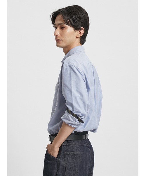 Barbour(バブアー)の「公式ショップ限定|Authenticオックスフォードシャツ(シャツ/ブラウス・メンズ・ライトベージュ/ブルー/グリーン/レッド・X-LARGE/SMALL/LARGE/MEDIUM)」の15枚目の写真