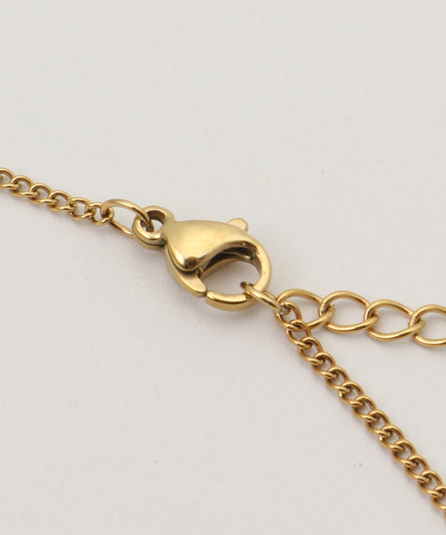 VERMEIL par iena(ヴェルメイユパーイエナ)の「L'EIGHT STUDIO レイトスタジオ BASE NECKLACE SMILE(ネックレス・レディース・ブラック・FREE)」の8枚目の写真