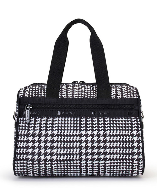 LeSportsac(レスポートサック)の「EVERYDAY SM SATCHEL シティハウンドトゥース(ショルダーバッグ・レディース・ブラック・FREE)」の6枚目の写真