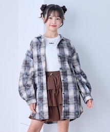 BISKEE（ビスキー）の「ネルシャツ シャツ ブラウス 長袖 ケミカル加工 チェック柄（シャツ/ブラウス）」