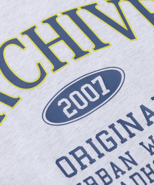 ADHOC(アドホック)の「男性アーカイブグラフィックTシャツ (LT-GREY) (HCRSTA3)(Tシャツ/カットソー・メンズ・その他・90/100/95/105)」の4枚目の写真