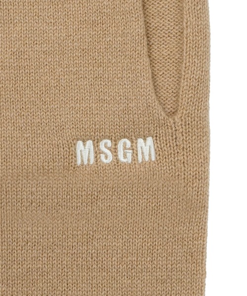 MSGM(エムエスジーエム)の「エンブロイダリー ニットジョガーパンツ(その他パンツ・レディース・ブラウン/ベージュ・S)」の5枚目の写真