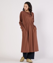 リラックス ジャージーワンピース