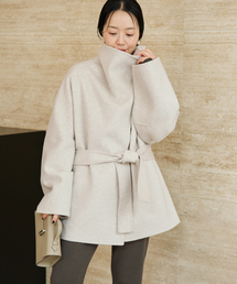 《WEB限定追加》HAMILTON DRAPE HALF コート