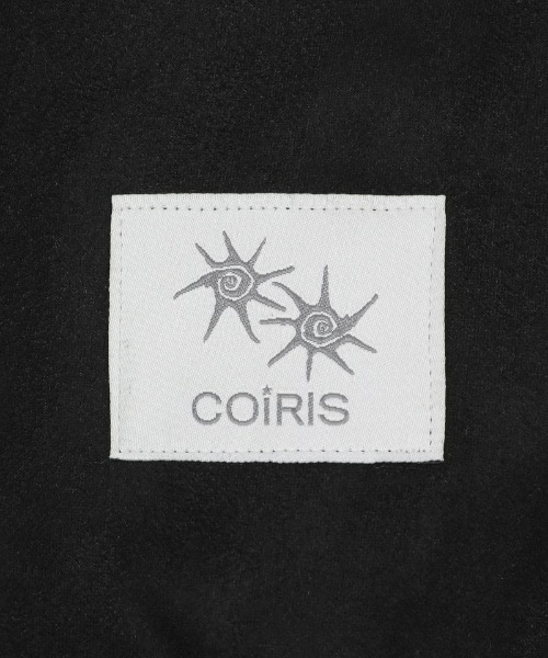 COIRIS(コイリス)の「◇COIRIS◇ブランド直輸入正規品/ブロウン ツーウェイ スエードジャケット Blown Two-Way Suede Jacket Unisex(ブルゾン・レディース・ブラック・FREE)」の5枚目の写真