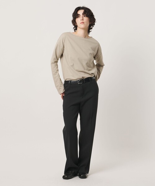MARW UNITED ARROWS(マルゥ ユナイテッドアローズ)の「<MARW UNITED ARROWS>ボートネック ロングスリーブ カットソー(Tシャツ/カットソー・レディース・ライトグレー/ブラック/ネイビー・FREE)」の5枚目の写真