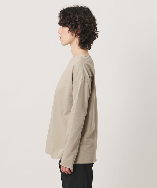 MARW UNITED ARROWS(マルゥ ユナイテッドアローズ)の「<MARW UNITED ARROWS>ボートネック ロングスリーブ カットソー(Tシャツ/カットソー・レディース・ライトグレー/ブラック/ネイビー・FREE)」の13枚目の写真