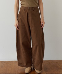twill curve pants/ツイルカーブパンツ
