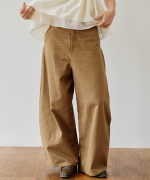 twill curve pants/ツイルカーブパンツ