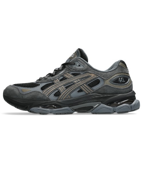 ASICS（アシックス）の「GEL-NYC 2.0 / ゲルエヌワイシー 2.0（スニーカー・メンズ・ブラック×グレー・28.5/29.5/23/27/24/28/27.5/29/26.5/23.5/26/25.5/25/24.5）」の6枚目の写真