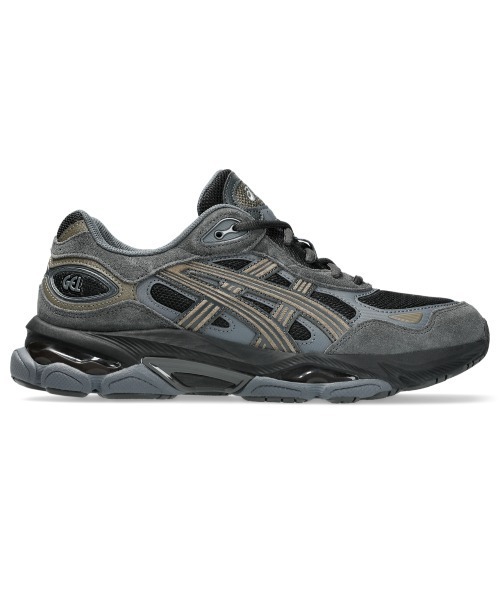ASICS（アシックス）の「GEL-NYC 2.0 / ゲルエヌワイシー 2.0（スニーカー・メンズ・ブラック×グレー・28.5/29.5/23/27/24/28/27.5/29/26.5/23.5/26/25.5/25/24.5）」の8枚目の写真