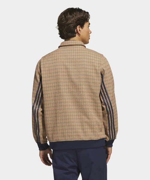 adidas(アディダス)の「オリジナルス ハウンドトゥース ジャケット【adidas Golf/アディダスゴルフ】(その他アウター・メンズ・ブラウン・LARGE/MEDIUM/SMALL/X-LARGE/XX-LARGE/3XL)」の2枚目の写真