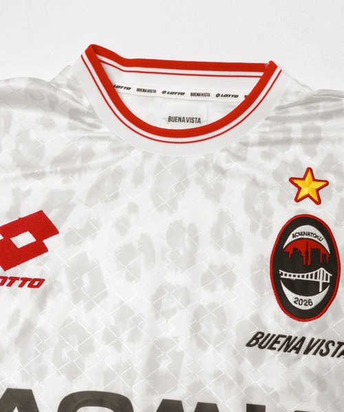 LOTTO（ロット）の「LOTTO　BUENA  VISTA LO SHORT-SLEEVE GAME SHIRTS（Tシャツ/カットソー・メンズ・ホワイト/ブラック・MEDIUM/LARGE/X-LARGE）」の5枚目の写真