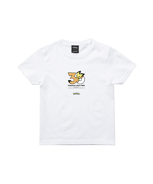 ZOZOSPOT(ゾゾスポット)の「Pokemon 30th Anniversary 1025 T-shirt 「ピチュー」(Tシャツ/カットソー・レディース・ホワイト・SMALL/MEDIUM/LARGE/X-LARGE/XX-LARGE/XXX-LARGE/100cm/110cm/120cm/130cm/140cm/150cm/160cm)」の2枚目の写真