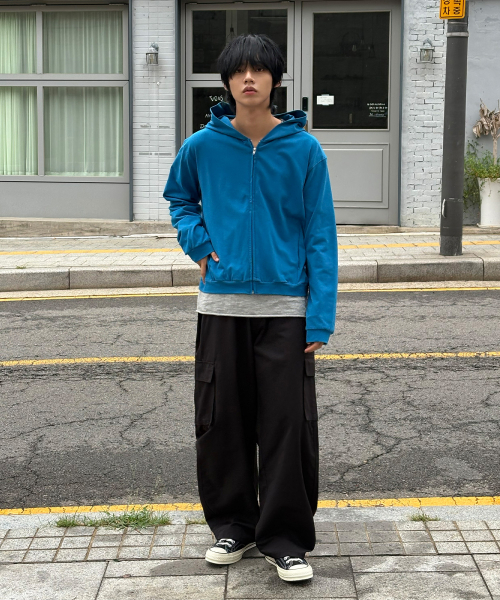 SIGNATURE（シグネチャ）の「ハーフバンディングカーブドカーゴパンツ[ブラック]（その他パンツ・レディース・その他・MEDIUM/LARGE）」の4枚目の写真