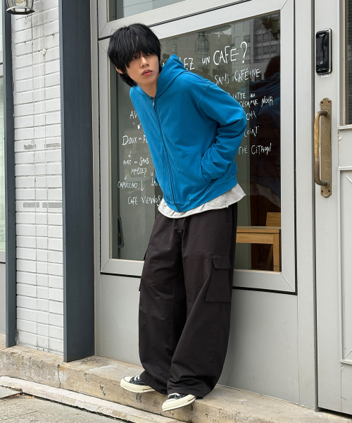 SIGNATURE（シグネチャ）の「ハーフバンディングカーブドカーゴパンツ[ブラック]（その他パンツ・レディース・その他・MEDIUM/LARGE）」の6枚目の写真