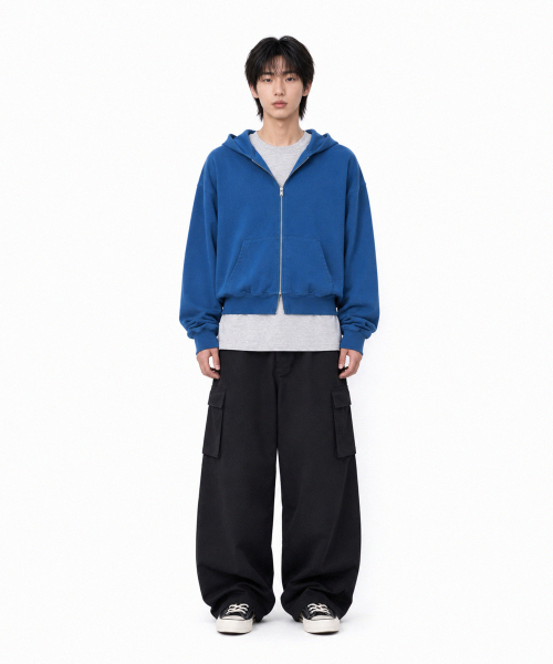 SIGNATURE（シグネチャ）の「ハーフバンディングカーブドカーゴパンツ[ブラック]（その他パンツ・レディース・その他・MEDIUM/LARGE）」の9枚目の写真