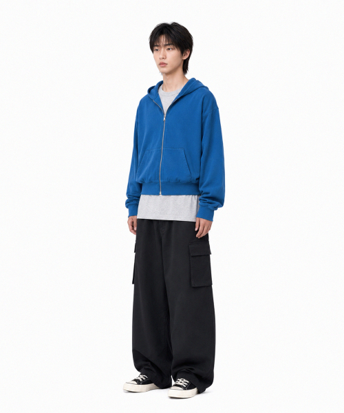 SIGNATURE（シグネチャ）の「ハーフバンディングカーブドカーゴパンツ[ブラック]（その他パンツ・レディース・その他・MEDIUM/LARGE）」の10枚目の写真