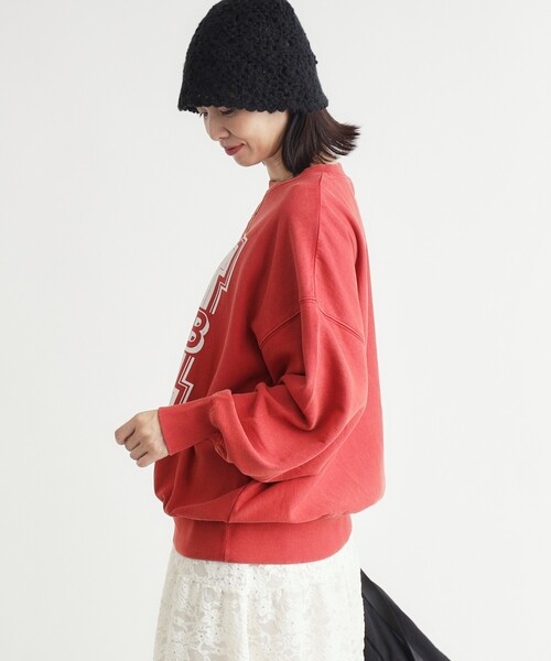 HONEYSUCKLE ROSE(ハニーサックルローズ)の「《★今秋マストバイ★/体型カバー/選べる5色》アシッド加工アソートグラフィックスウェット(スウェット・レディース・ボルドー/グレー/ライトブルー/レッド系1/グレー系その他・03/04/05)」の18枚目の写真