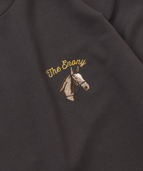 FREAK'S STORE（フリークスストア）の「限定展開 ホース アソート刺繍 スウェット（スウェット・メンズ・グレー/チャコールグレー/オフホワイト/ネイビー・LARGE/MEDIUM/X-LARGE）」の13枚目の写真