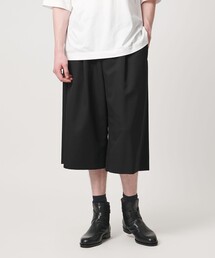 <LOEFF>ポリエステルラチネ ガウチョ パンツ MENS