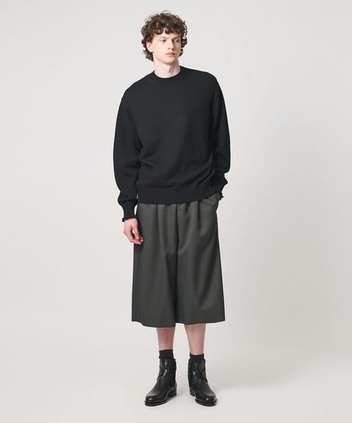 LOEFF(ロエフ)の「<LOEFF>ポリエステルラチネ ガウチョ パンツ MENS(その他パンツ・メンズ・ダークグレー/ブラック/ベージュ・2/1)」の4枚目の写真