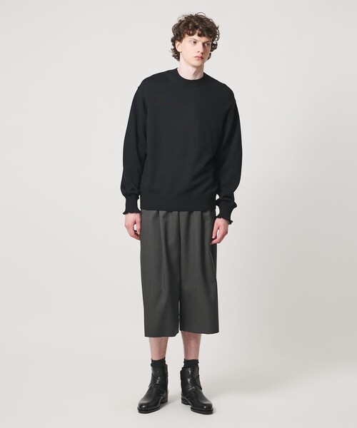 LOEFF(ロエフ)の「<LOEFF>ポリエステルラチネ ガウチョ パンツ MENS(その他パンツ・メンズ・ダークグレー/ブラック/ベージュ・2/1)」の5枚目の写真