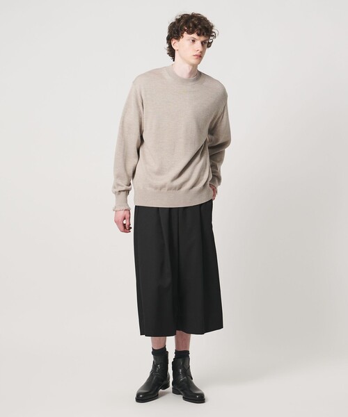 LOEFF(ロエフ)の「<LOEFF>ポリエステルラチネ ガウチョ パンツ MENS(その他パンツ・メンズ・ダークグレー/ブラック/ベージュ・2/1)」の10枚目の写真