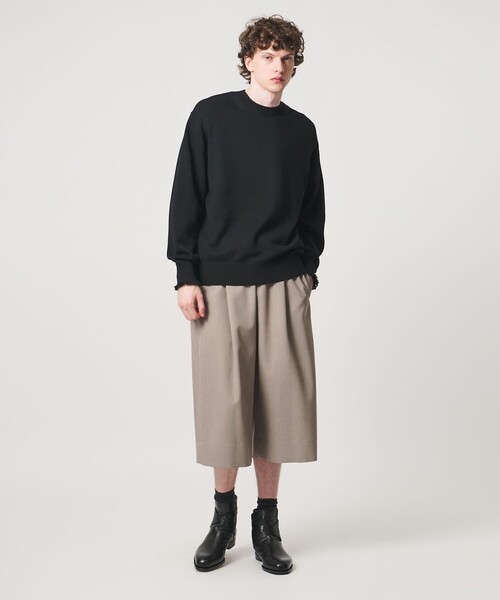 LOEFF(ロエフ)の「<LOEFF>ポリエステルラチネ ガウチョ パンツ MENS(その他パンツ・メンズ・ダークグレー/ブラック/ベージュ・2/1)」の12枚目の写真