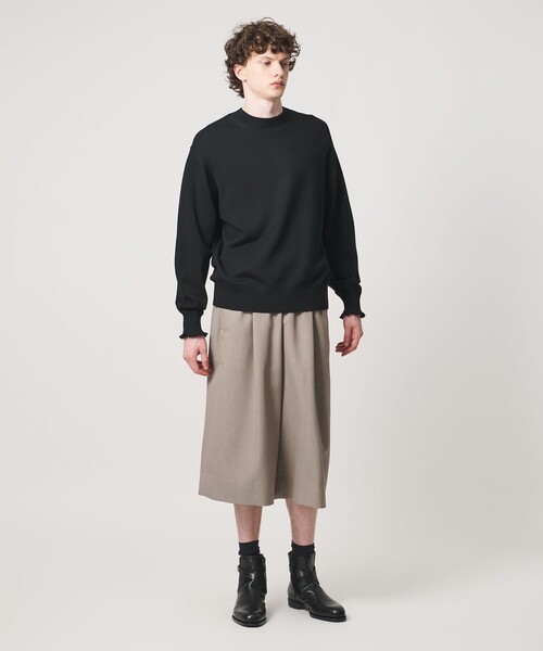 LOEFF(ロエフ)の「<LOEFF>ポリエステルラチネ ガウチョ パンツ MENS(その他パンツ・メンズ・ダークグレー/ブラック/ベージュ・2/1)」の13枚目の写真