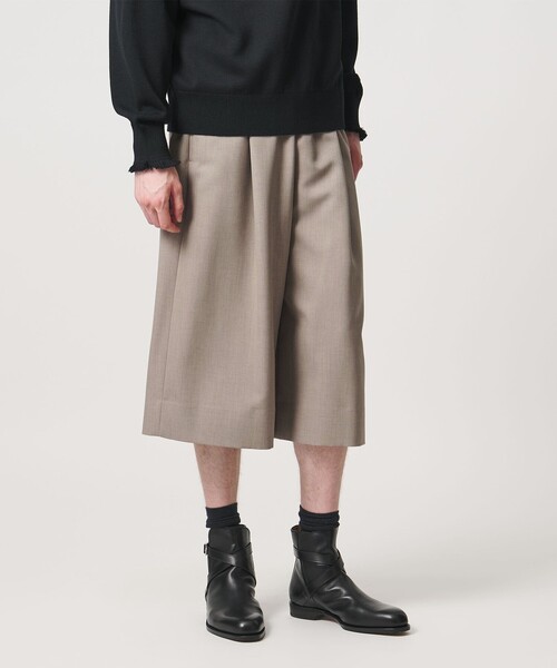 LOEFF(ロエフ)の「<LOEFF>ポリエステルラチネ ガウチョ パンツ MENS(その他パンツ・メンズ・ダークグレー/ブラック/ベージュ・2/1)」の14枚目の写真