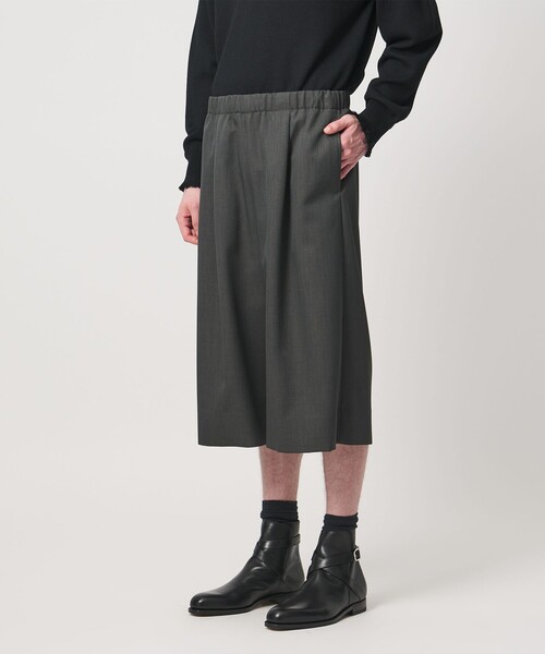 LOEFF(ロエフ)の「<LOEFF>ポリエステルラチネ ガウチョ パンツ MENS(その他パンツ・メンズ・ダークグレー/ブラック/ベージュ・2/1)」の16枚目の写真