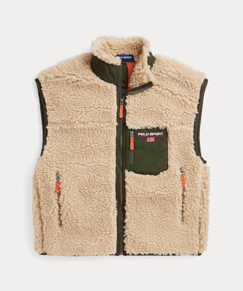 POLO RALPH LAUREN(ポロ ラルフ ローレン)の「リラックス フィット Polo Sport ベスト(その他アウター・メンズ・ブラウン系3・M/S/L)」の1枚目の写真