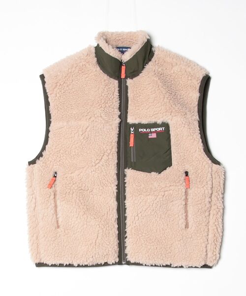 POLO RALPH LAUREN(ポロ ラルフ ローレン)の「リラックス フィット Polo Sport ベスト(その他アウター・メンズ・ブラウン系3・M/S/L)」の4枚目の写真