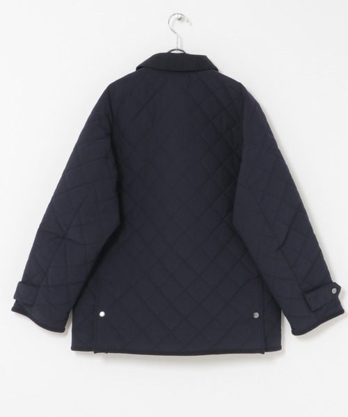 ITEMS URBANRESEARCH(アイテムズ アーバンリサーチ)の「襟コーデュロイ中綿 キルティングジャケット(ダウンジャケット/コート・メンズ・ネイビー/ベージュ/ブラック/ブルー系その他/ベージュ系その他/ブラック系その他・MEDIUM/LARGE)」の18枚目の写真