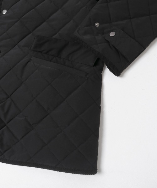 ITEMS URBANRESEARCH(アイテムズ アーバンリサーチ)の「襟コーデュロイ中綿 キルティングジャケット(ダウンジャケット/コート・メンズ・ネイビー/ベージュ/ブラック/ブルー系その他/ベージュ系その他/ブラック系その他・MEDIUM/LARGE)」の20枚目の写真