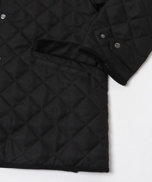 ITEMS URBANRESEARCH(アイテムズ アーバンリサーチ)の「襟コーデュロイ中綿 キルティングジャケット(ダウンジャケット/コート・メンズ・ネイビー/ベージュ/ブラック/ブルー系その他/ベージュ系その他/ブラック系その他・MEDIUM/LARGE)」の19枚目の写真