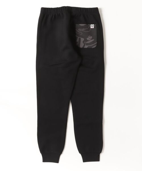 AAPE BY A BATHING APE（エーエイプバイアベイシングエイプ）の「AAPE NOW SWEAT PANTS（スウェットパンツ・メンズ・ブラック・XXX-LARGE/LARGE/MEDIUM/XX-LARGE/SMALL/X-LARGE）」の5枚目の写真