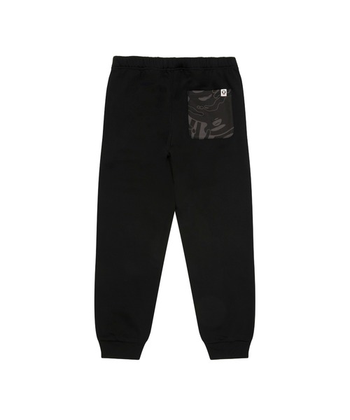AAPE BY A BATHING APE（エーエイプバイアベイシングエイプ）の「AAPE NOW SWEAT PANTS（スウェットパンツ・メンズ・ブラック・XXX-LARGE/LARGE/MEDIUM/XX-LARGE/SMALL/X-LARGE）」の2枚目の写真