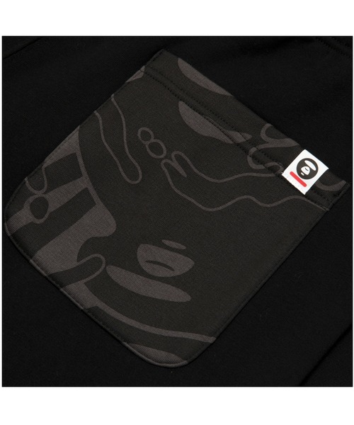 AAPE BY A BATHING APE（エーエイプバイアベイシングエイプ）の「AAPE NOW SWEAT PANTS（スウェットパンツ・メンズ・ブラック・XXX-LARGE/LARGE/MEDIUM/XX-LARGE/SMALL/X-LARGE）」の4枚目の写真