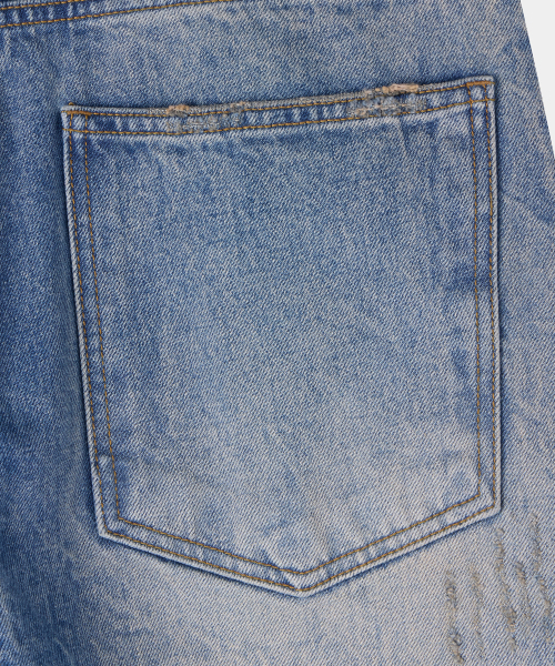MAISON MINED(メゾンミネド)の「ヴィンテージダメージデニムパンツ ブルー(デニムパンツ・メンズ・その他・MEDIUM/LARGE)」の12枚目の写真