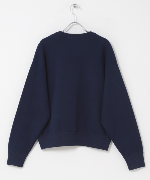 URBAN RESEARCH Sonny Label（アーバンリサーチサニーレーベル）の「スウェットライクロゴニット（ニット/セーター・レディース・ネイビー/チャコールグレー/グレー系その他・FREE）」の21枚目の写真