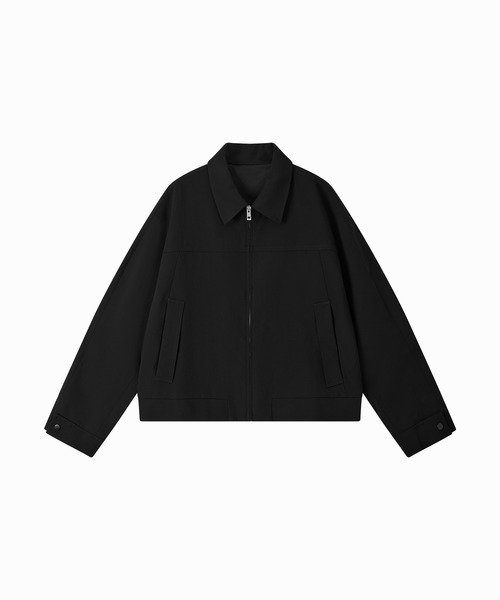 tageechita（タジチタ）の「【IFANDONLYIF】パネル切替 クロップドジャケット（ブルゾン・レディース・ブラック・L/M/S）」の11枚目の写真