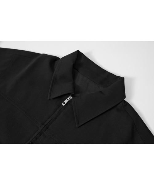 tageechita（タジチタ）の「【IFANDONLYIF】パネル切替 クロップドジャケット（ブルゾン・レディース・ブラック・L/M/S）」の12枚目の写真