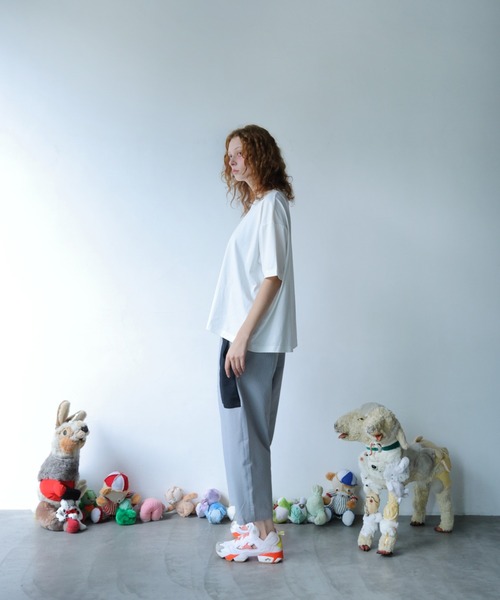 BEDSIDEDRAMA(ベットサイドドラマ)の「bedsidedrama/ベッドサイドドラマ/NOSTALGIC POCKET PANTS(その他パンツ・レディース・ブラック/ピンク・2/1)」の11枚目の写真